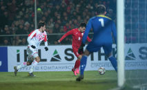 Групповой этап Чемпионата мира 2022 года. Кыргызстан — Таджикистан. Архивное фото Групповой этап Чемпионата мира 2022 года. Кыргызстан — Таджикистан. Архивное фото