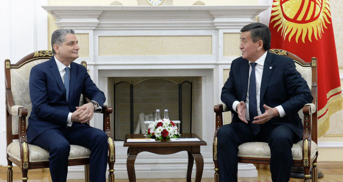Президент Кыргызской Республики Сооронбай Жээнбеков принял председателя Коллегии Евразийской экономической комиссии Тиграна Саркисяна.