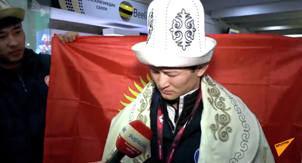 Азия чемпионатынын байге ээлери Бишкекке келди. Видео