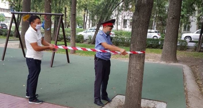  В Бишкеке закрыли парки, скверы и детские площадки