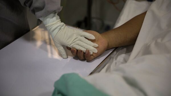 Рука пациента. Архивное фото - Sputnik Кыргызстан