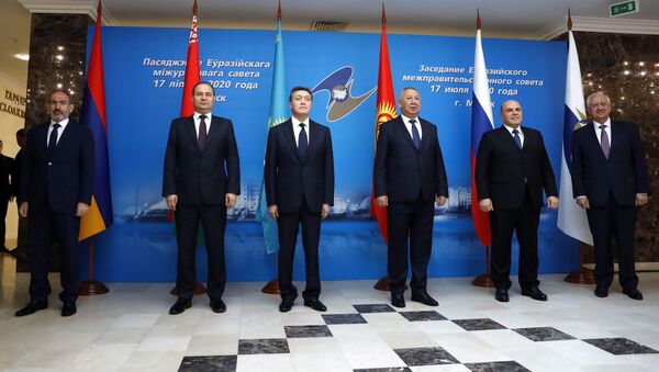 Рабочий визит премьер-министра РФ М. Мишустина в Белоруссию - Sputnik Кыргызстан