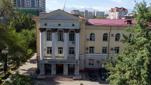 Здание Министерства экономики КР. Архивное фото - Sputnik Кыргызстан