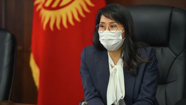 Вице-премьер-министр Кыргызской Республики Аида Исмаилова - Sputnik Кыргызстан