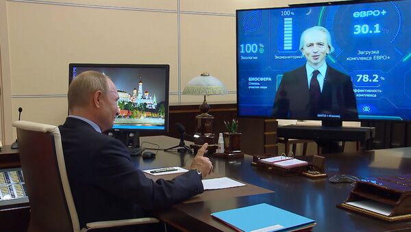 Путин пошутил над главой Газпром нефти — видео - Sputnik Кыргызстан