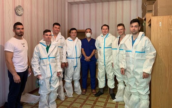 Группы военных медиков Министерства обороны России приступили к работе по лечению пациентов с коронавирусом в Бишкеке и Оше - Sputnik Кыргызстан