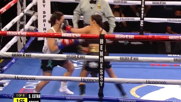 Самый быстрый нокаут в истории женского бокса — видео из США - Sputnik Кыргызстан
