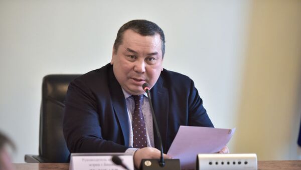 И. о. мэра Балбак Тулобаев. Архивное фото - Sputnik Кыргызстан