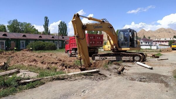 В Нарыне начали строить больницу для лечения от инфекционных заболеваний - Sputnik Кыргызстан