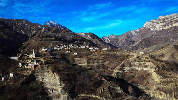 Поселение в горах Дагестана. Архивное фото - Sputnik Кыргызстан