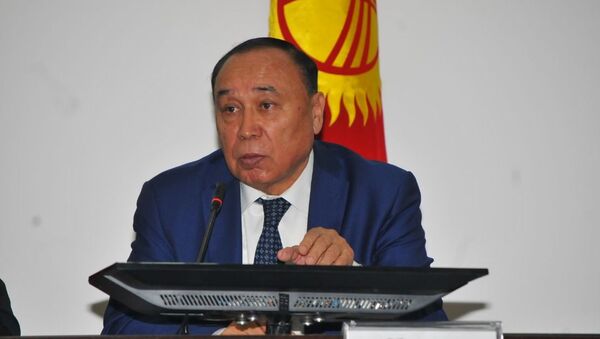 Назначенный полномочным представителем правельства Байыш Юсупов. Архивное фото - Sputnik Кыргызстан