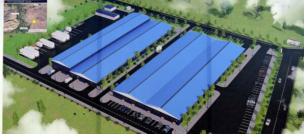 Проект строительства логистического центра по переработке и сортировке баткенского урюка и текстильной фабрики в Баткенской области  - Sputnik Кыргызстан