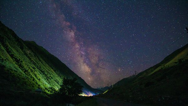 Кечтеги жылдыздуу асман - Sputnik Кыргызстан