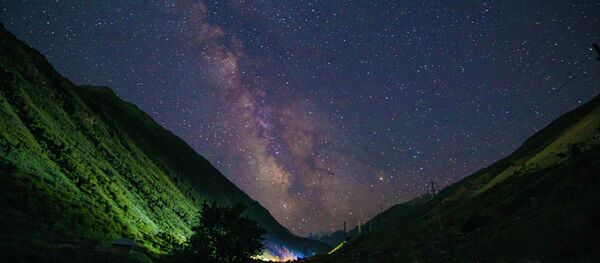 Кечтеги жылдыздуу асман - Sputnik Кыргызстан