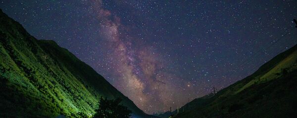 Кечтеги жылдыздуу асман - Sputnik Кыргызстан