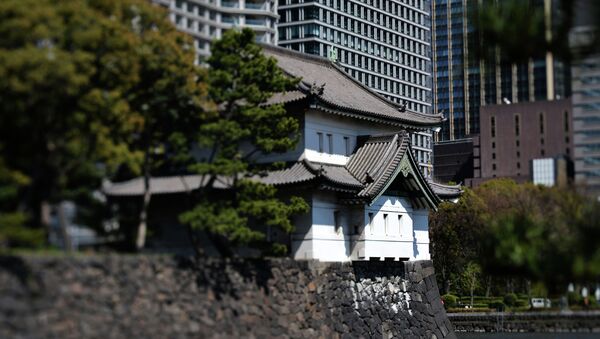Комплекс зданий Императорского дворца в городе Токио. Архивное фото - Sputnik Кыргызстан