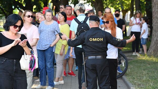 Митинг оппозиции в Минске - Sputnik Кыргызстан