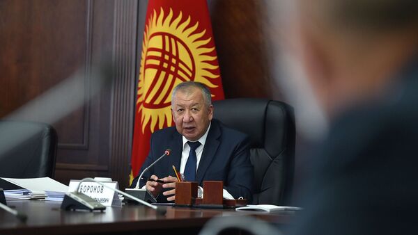 Премьер-министр КР Кубатбек Боронов - Sputnik Кыргызстан