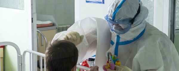 Лечение детей с COVID-19 в ГБУЗ ДГКБ им. З.А. Башляевой - Sputnik Кыргызстан