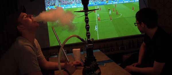 Кальяны в кафе. Архивное фото Кальяны в кафе. Архивное фото - Sputnik Кыргызстан