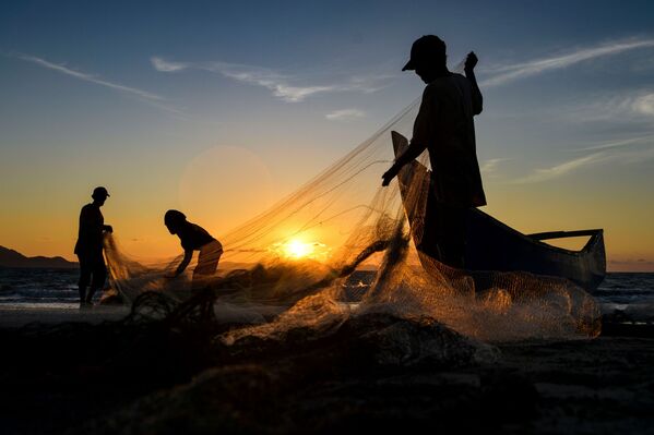 Рыболовство в Индонезии - Sputnik Кыргызстан