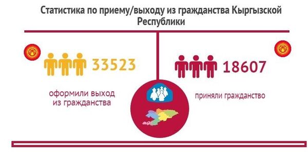 Система Гражданство была внедрена в ноябре 2018 года во всех отделах паспортизации и регистрации населения ГРС, а также во всех 38 загранучреждениях Кыргызстана - Sputnik Кыргызстан