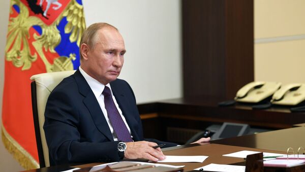 Президент РФ Владимир Путин. Архивное фото - Sputnik Кыргызстан