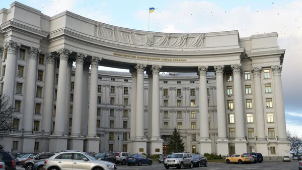 Здание министерства иностранных дел в Киеве. Архивное фото  - Sputnik Кыргызстан