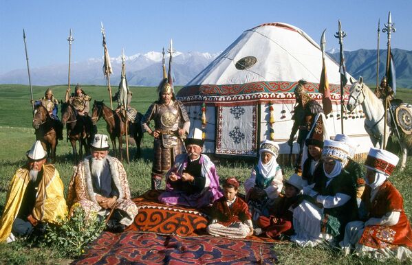 Празднование 1000-летия эпоса Манас  - Sputnik Кыргызстан