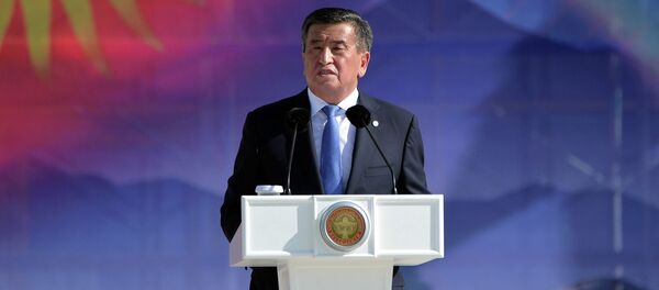 Президент Сооронбай Жээнбеков. Архив - Sputnik Кыргызстан