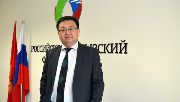 Председатель правления РКФР Азиз Аалиев. Архивное фото - Sputnik Кыргызстан