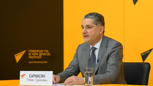 Заместитель председателя правления ЕАБР Тигран Саркисян - Sputnik Кыргызстан