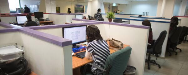 Офисные работники. Архивное фото - Sputnik Кыргызстан