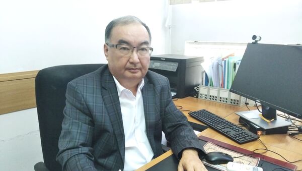 Начальник управления стратегического планирования и реализации программ Министерства здравоохранения КР Медер Исмаилов - Sputnik Кыргызстан