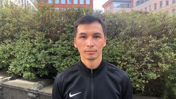 Бывший член сборной Кыргызстана по легкой атлетике Азамат Нуржанов - Sputnik Кыргызстан