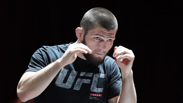 Чемпион UFC в легком весе Хабиб Нурмагомедов - Sputnik Кыргызстан
