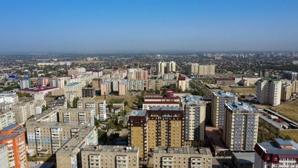 Вид на многоэтажные жилые дома в микрорайоне Джал. Архивное фото - Sputnik Кыргызстан
