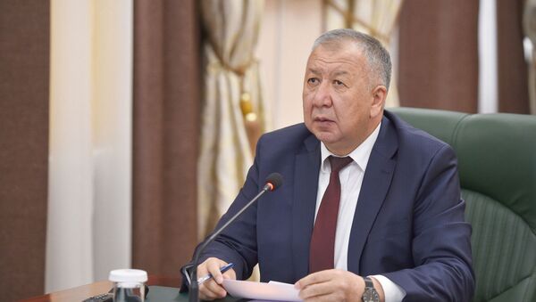 Премьер-министр Кыргызстана Кубатбек Боронов на заседании Республиканского оперативного штаба - Sputnik Кыргызстан