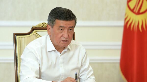 Экс-глава Кыргызстана Сооронбай Жээнбеков. Архивное фото - Sputnik Кыргызстан