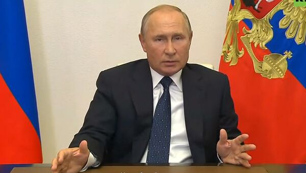 Путин заявил, что действия США вынудили создать гиперзвуковое оружие. Видео - Sputnik Кыргызстан