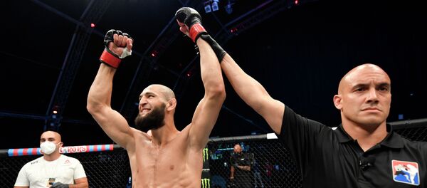 Боец UFC Хамзат Чимаев Боец UFC Хамзат Чимаев - Sputnik Кыргызстан