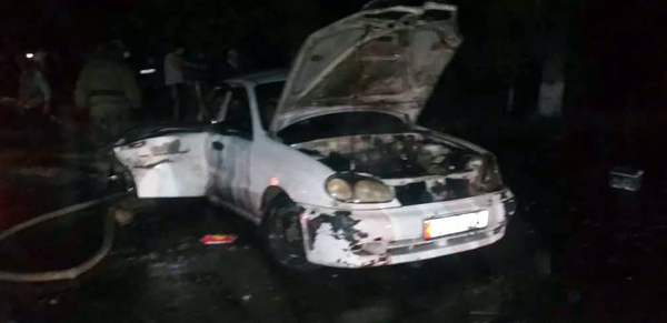 После удара авто загорелось: страшное ДТП на трассе Бишкек — Ош. Фото  - Sputnik Кыргызстан