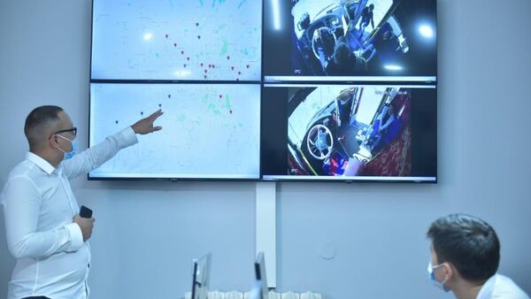 Автоматташтырылган диспетчердик башкармалык коомдук транспорттун иши боюнча презентация - Sputnik Кыргызстан