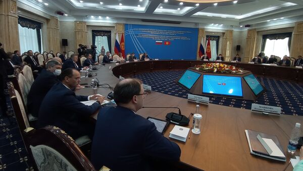Заседание Кыргызско-российской межправительственной комиссии в Бишкеке - Sputnik Кыргызстан