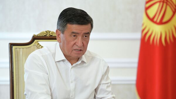 Президент Сооронбай Жээнбеков. Архив - Sputnik Кыргызстан