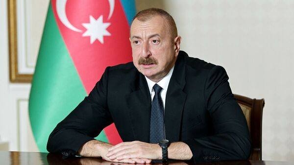 Президент Азербайджана Ильхам Алиев. Архивное фото   - Sputnik Кыргызстан