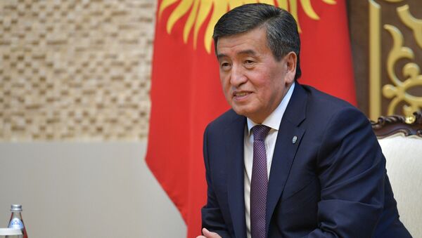 Президент КР Сооронбай Жээнбеков. Архивное фото - Sputnik Кыргызстан