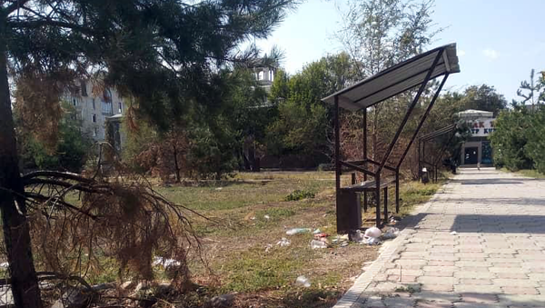 Нарушение чистоты в парке им. Джакыпова в Бишкеке - Sputnik Кыргызстан