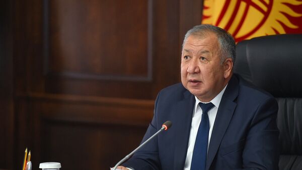 Премьер-министр Кубатбек Боронов. Архив - Sputnik Кыргызстан