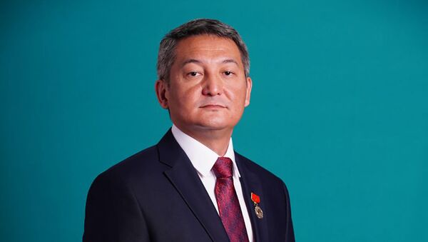 Кандидат в депутаты ЖК от партии Кыргызстан Алмаз Сарыбаев - Sputnik Кыргызстан
